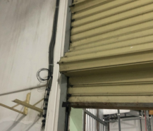 Cứu hộ cửa cuốn tại đường Đào Trí