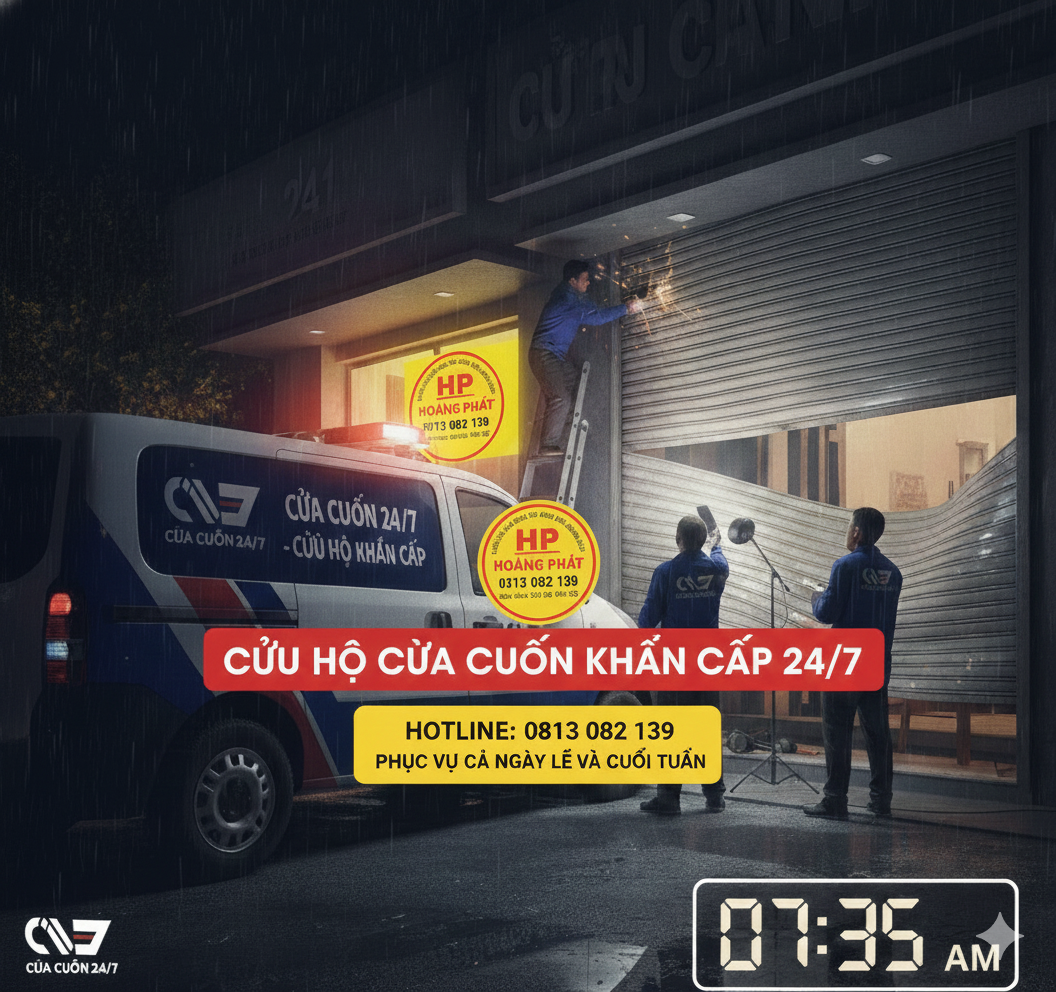 Cửa cuốn tự động, mở cửa cuốn qua điện thoại