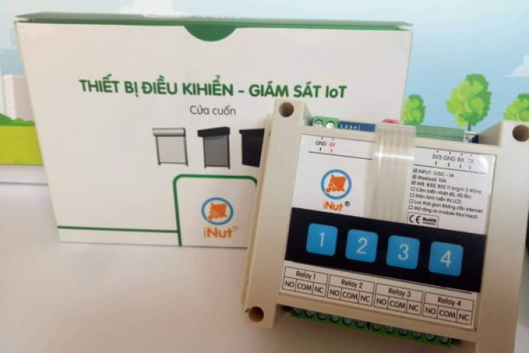 Điều Khiển Cửa Cuốn Thông Minh Qua Internet
